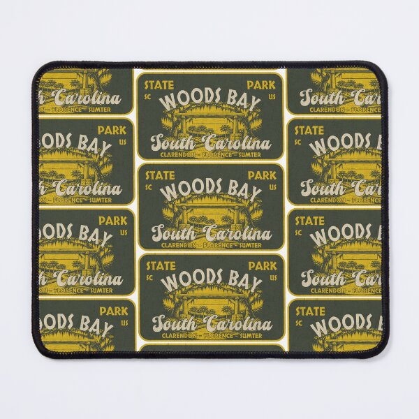 Item preview, Woods Bay State Park, Clarendon - Florence - Sumter, South Carolina, badge design designed and sold by Wanderful-roads.