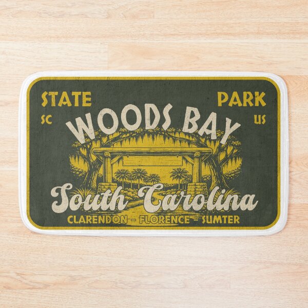 Item preview, Woods Bay State Park, Clarendon - Florence - Sumter, South Carolina, badge design designed and sold by Wanderful-roads.