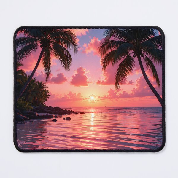 Item preview, Pink Ocean Sunset Preserve Our Coastal Paradises designed and sold by Nuvoro Eco Awareness.