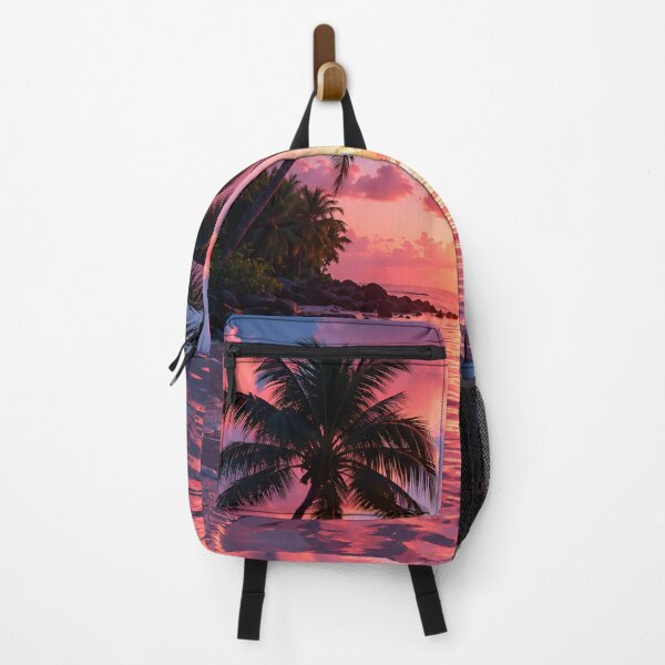Item preview, Pink Ocean Sunset Preserve Our Coastal Paradises designed and sold by Nuvoro Eco Awareness.