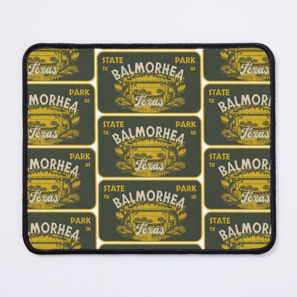 Item preview, Balmorhea State Park, Reeves County, Texas, badge design designed and sold by Wanderful-roads.