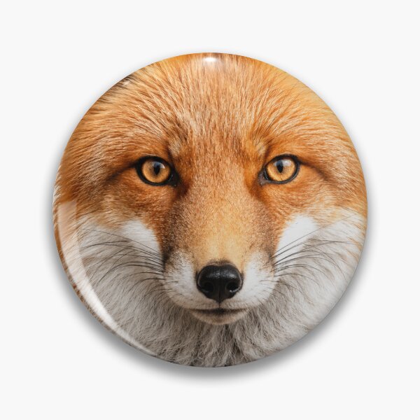 Item preview, Red Fox Face Portrait - Dark Academia Wildlife Print designed and sold by NightlarkS.