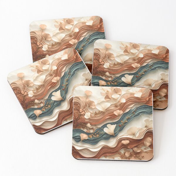 Item preview, ✨Luxury Abstract Botanical Waves Design✨ designed and sold by CheersTOGETHER.