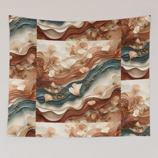 Item preview, ✨Luxury Abstract Botanical Waves Design✨ designed and sold by CheersTOGETHER.