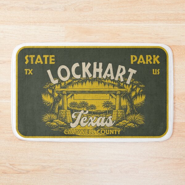 Item preview, Lockhart State Park, Caldwell County, Texas, badge design designed and sold by Wanderful-roads.
