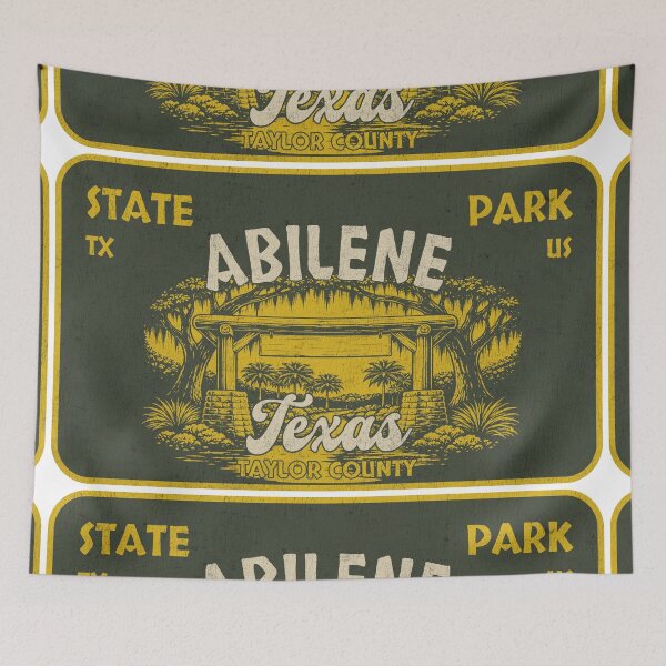 Item preview, Abilene State Park, Taylor County, Texas, badge design designed and sold by Wanderful-roads.