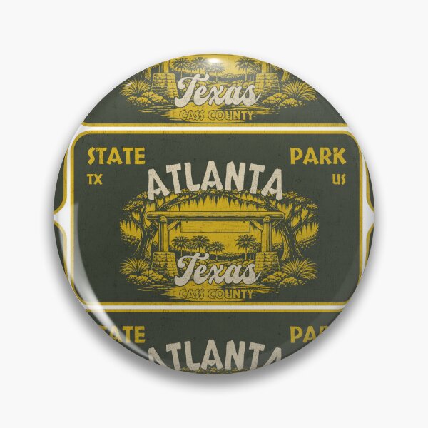 Item preview, Atlanta State Park, Cass County, Texas, badge design designed and sold by Wanderful-roads.