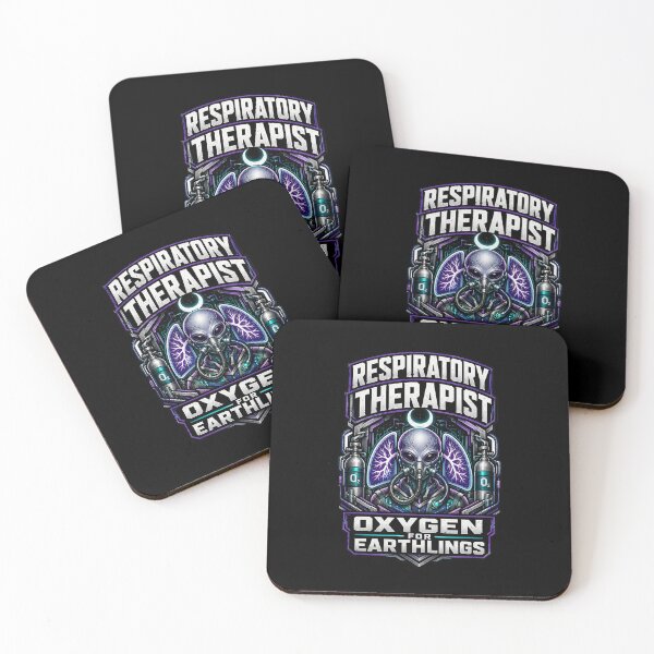 Item preview, Cyberpunk Alien Respiratory Therapist Oxygen For Earthlings Sci-Fi Healthcare Week Design designed and sold by ClinicalHubs.