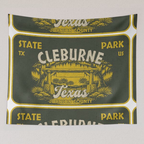 Item preview, Cleburne State Park, Johnson County, Texas, badge design designed and sold by Wanderful-roads.