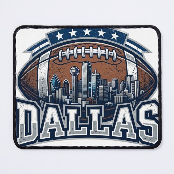 Item preview, Dallas Skyline Football Patch designed and sold by ShirtsUp-Lane.