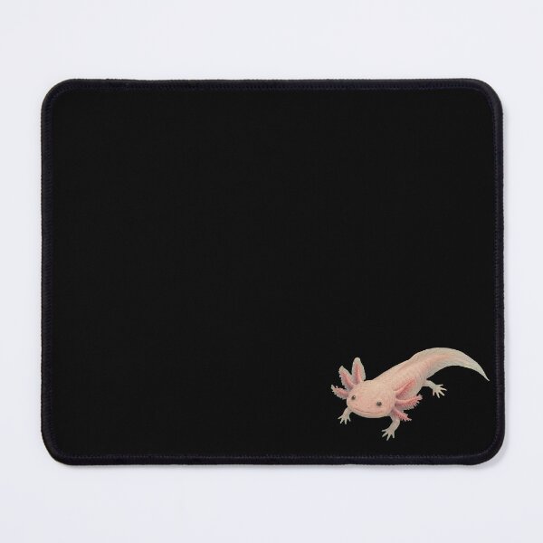 Item preview, Pink Axolotl Portrait - Cute Witchy Wildlife Print designed and sold by NightlarkS.