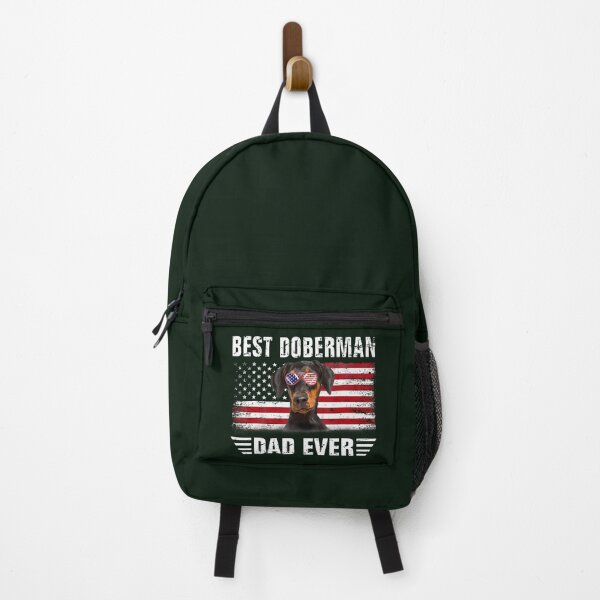 Item preview, American Flag Best Doberman Dad Ever Tee Dog Dad T-Shirt designed and sold by AnvitaBolyard.