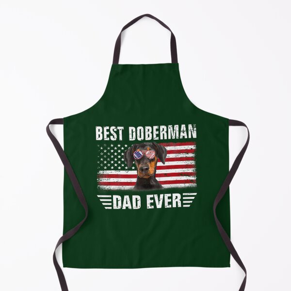 Item preview, American Flag Best Doberman Dad Ever Tee Dog Dad T-Shirt designed and sold by AnvitaBolyard.