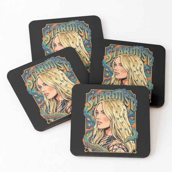 Item preview, Retro Comic Stardust Cosmic Blonde Girl Space Portrait designed and sold by Brilleking.
