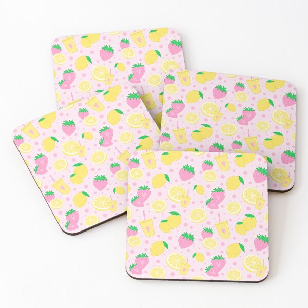 Item preview, Pink Lemonade Seamless Pattern designed and sold by flossistudio.