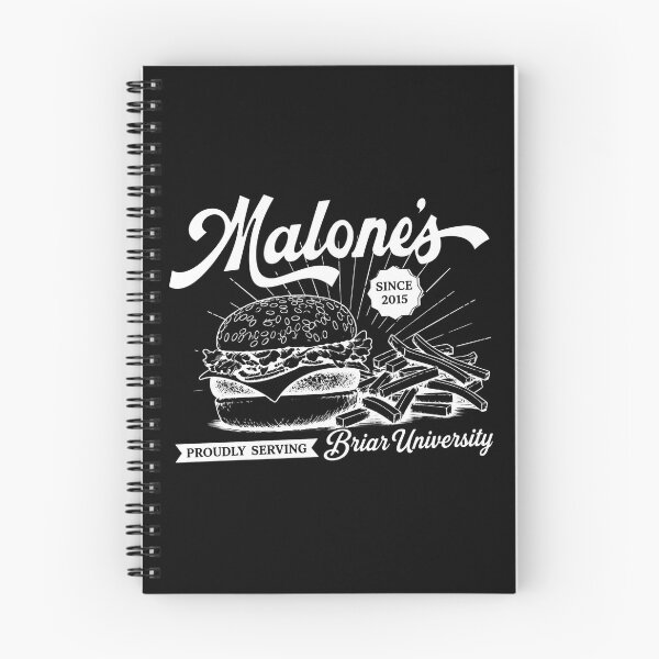 Item preview, Off Campus - Malone's Diner, Retro Burger Restaurant, Briar University, Hockey Romance designed and sold by NaiveNocturnal.