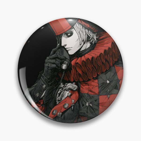 Item preview, Vintage Gothic Court Jester Dark Romantasy Art designed and sold by auxincaftan0o.
