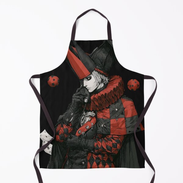 Item preview, Vintage Gothic Court Jester Dark Romantasy Art designed and sold by auxincaftan0o.