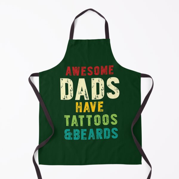 Item preview, Awesome Dad Have Tattoos And Beards designed and sold by AnvitaBolyard.