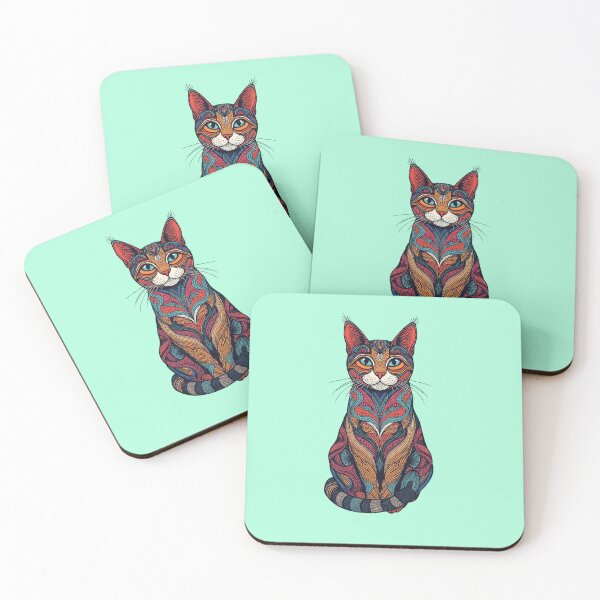 Item preview, Mandala cat designed and sold by Art70shop.