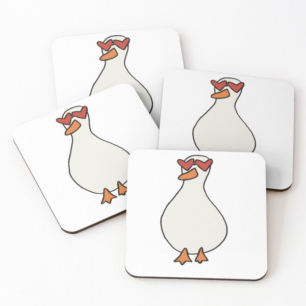Item preview, Goose with red heart designed and sold by DaisyRoseBliss.