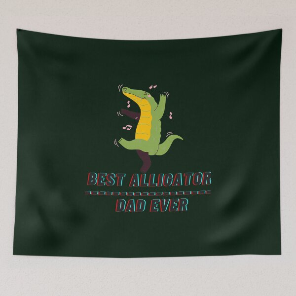 Item preview, Best Alligator Dad Ever designed and sold by AnvitaBolyard.