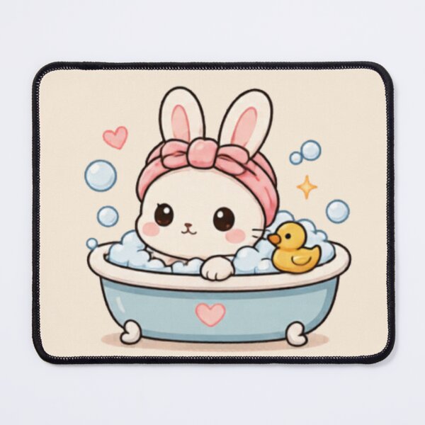 Item preview, Bubble Bath Bunny designed and sold by MellowMunchkins.