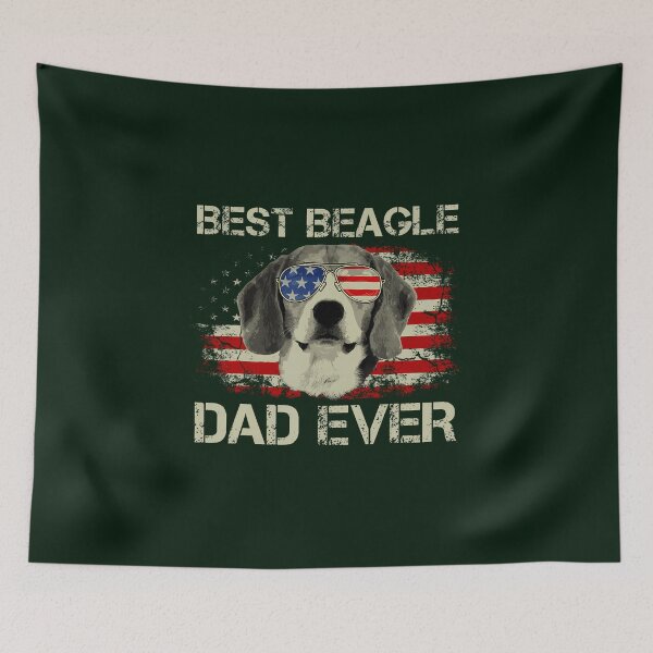 Item preview, Best Beagle Dad Ever Tshirt Dog Lover American Flag Gift   designed and sold by AnvitaBolyard.