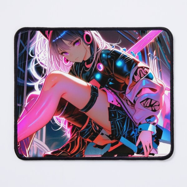 Item preview, Futuristic Kawaii Anime Girl Neon Tokyo Style designed and sold by AnimDream .