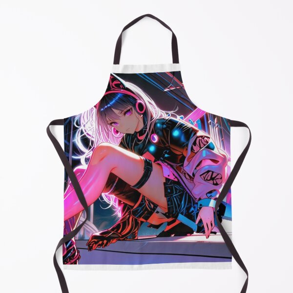 Item preview, Futuristic Kawaii Anime Girl Neon Tokyo Style designed and sold by AnimDream .