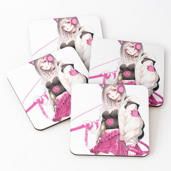 Item preview, Pastel Pink Anime Cat Girl Cute Style designed and sold by AnimDream .