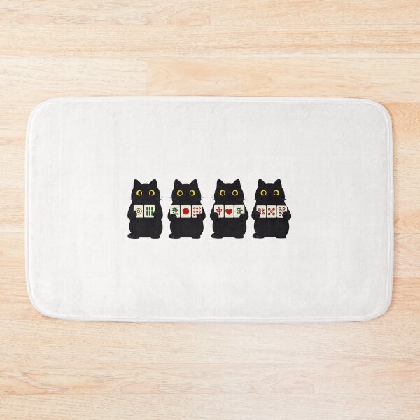 Item preview, Mahjong Black Cat , Funny Board Game designed and sold by ShaverJr3000.