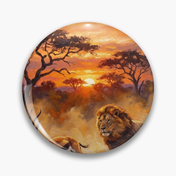 Item preview, Lion hunt designed and sold by Noexcusesstore.