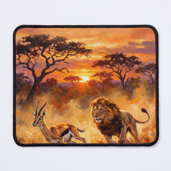 Item preview, Lion hunt designed and sold by Noexcusesstore.