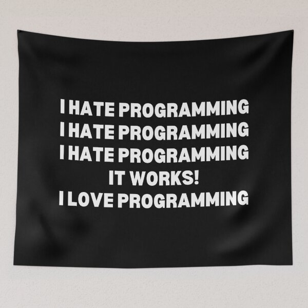 Item preview, I Hate Programming designed and sold by SWETA HALDER.