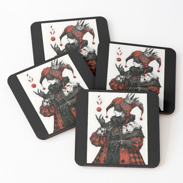 Item preview, Dark Fantasy Court Jester Gothic Romantasy Art designed and sold by auxincaftan0o.