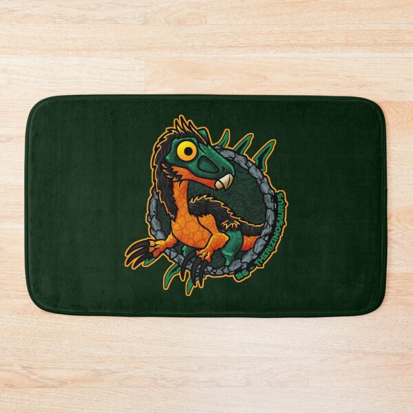 Item preview, Pocket Dinosaur Therizinosaurus – Cute Chibi Feathered Dinosaur designed and sold by Grimtech Workshop.