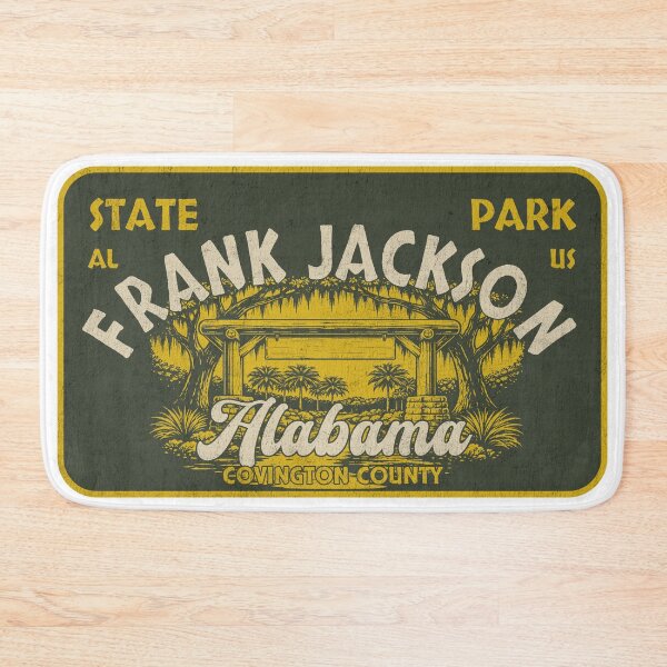 Item preview, Frank Jackson State Park, Covington County, Alabama, badge design designed and sold by Wanderful-roads.