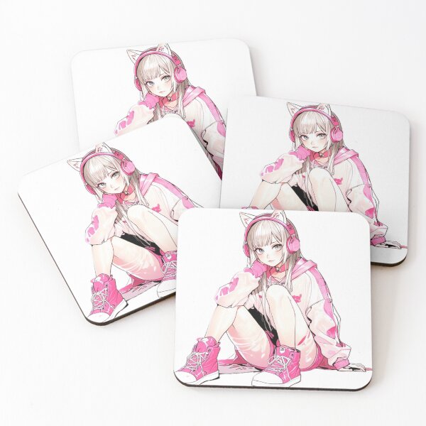Item preview, Soft Pink Anime Girl Kawaii Aesthetic designed and sold by AnimDream .