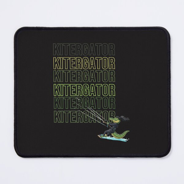 Item preview, Kitergator Funny Kiteboarding Alligator Retro Kitesurfing Design designed and sold by kiralynstration.