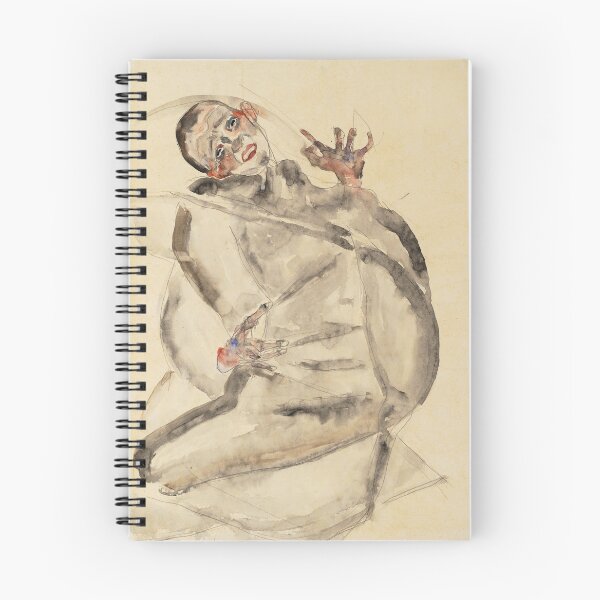 Item preview, Egon Schiele - I Will Gladly Endure for Art and My Loved Ones designed and sold by Erlin Rudho.