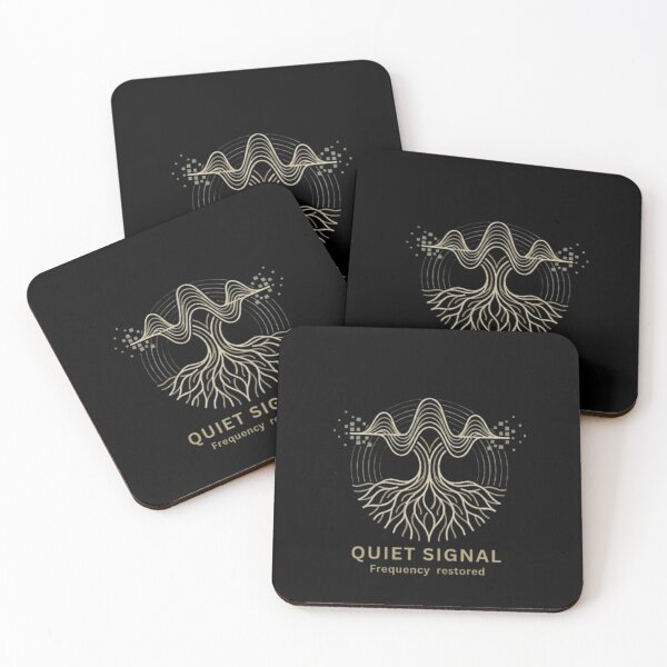 Item preview, Quiet Signal Grounded Root System Graphic designed and sold by Inkfino.