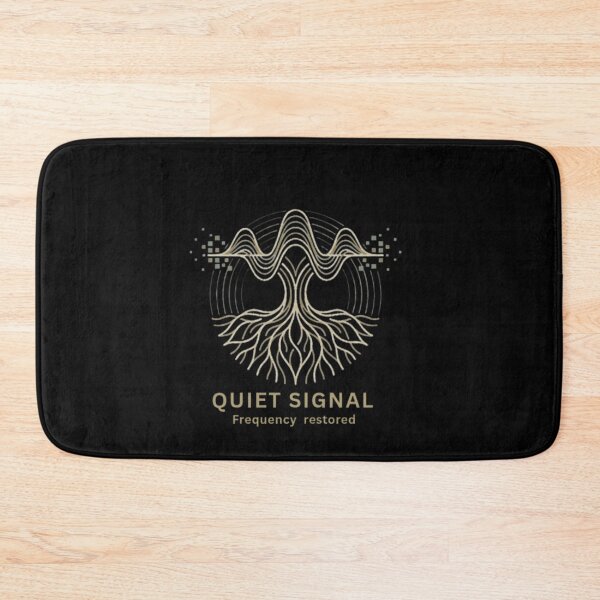 Item preview, Quiet Signal Grounded Root System Graphic designed and sold by Inkfino.