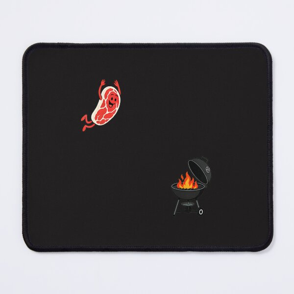 Item preview, Steak Dive Funny BBQ Grilling Cartoon Meat Lover Retro Design designed and sold by kiralynstration.