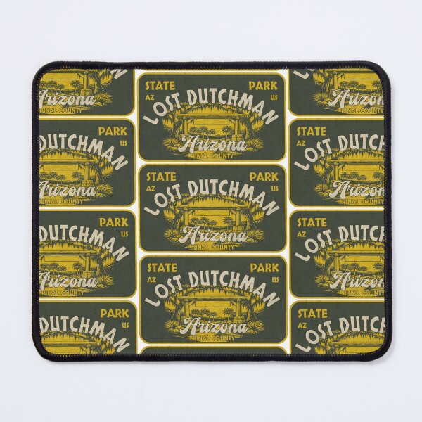 Item preview, Lost Dutchman State Park, Pinal County, Arizona, badge design designed and sold by Wanderful-roads.