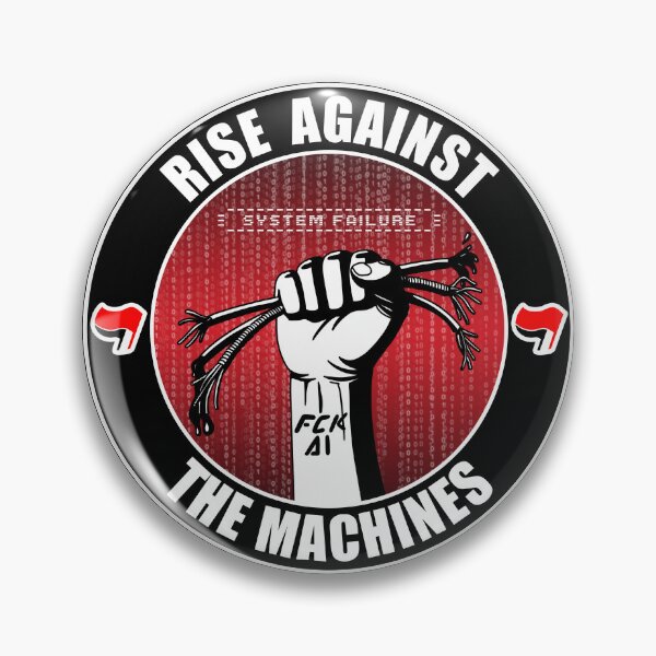 Item preview, Rise Against The Machines designed and sold by Momoth Illustration.