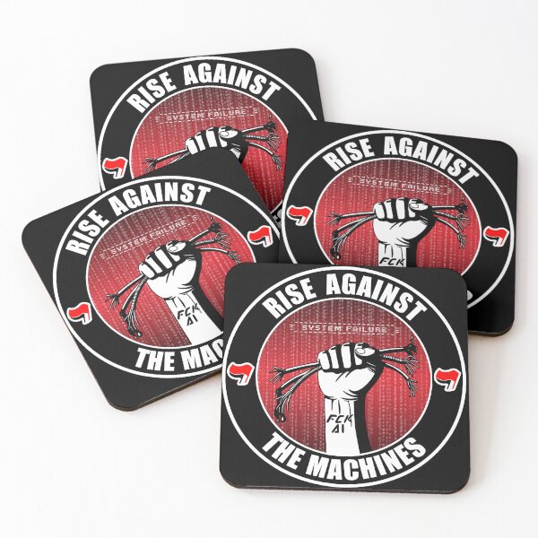 Item preview, Rise Against The Machines designed and sold by Momoth Illustration.