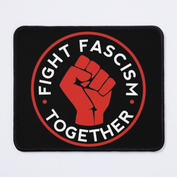 Item preview, Fight Fascism Together Raised Fist Anti Fascist Protest Graphic designed and sold by IronLazarus.