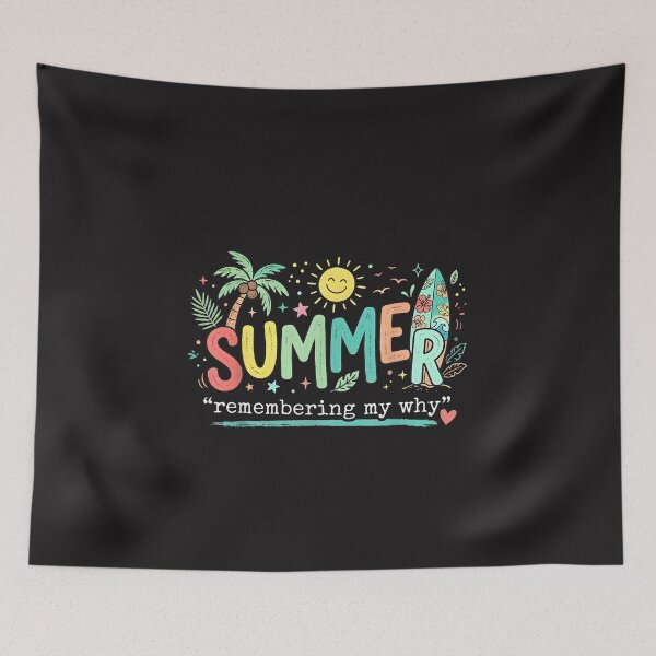 Item preview, Summer Remembering My Why Retro Inspirational Vacation Design designed and sold by kiralynstration.