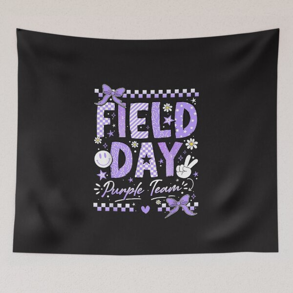 Item preview, Purple Team Field Day Funny School Event Teacher Student Design designed and sold by kiralynstration.